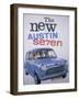 Poster Advertising Austin Cars, 1959-null-Framed Giclee Print