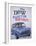 Poster Advertising Austin Cars, 1959-null-Framed Giclee Print