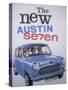 Poster Advertising Austin Cars, 1959-null-Stretched Canvas