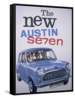 Poster Advertising Austin Cars, 1959-null-Framed Stretched Canvas