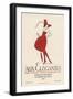 Poster Advertising "Aux Elegantes" in London's Old Brompton Road-Aldo Cosomati-Framed Photographic Print