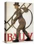 Poster Advertising 'Bally' Leather, 1926-Emil Cardinaux-Stretched Canvas