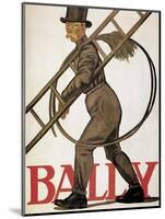 Poster Advertising 'Bally' Leather, 1926-Emil Cardinaux-Mounted Giclee Print
