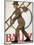 Poster Advertising 'Bally' Leather, 1926-Emil Cardinaux-Mounted Giclee Print