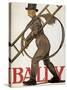 Poster Advertising 'Bally' Leather, 1926-Emil Cardinaux-Stretched Canvas