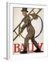 Poster Advertising 'Bally' Leather, 1926-Emil Cardinaux-Framed Giclee Print