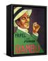 Poster Advertising Bambu Cigarette Papers, 1920-null-Framed Stretched Canvas