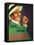 Poster Advertising Bambu Cigarette Papers, 1920-null-Framed Stretched Canvas