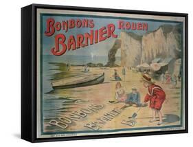 Poster Advertising 'Barnier' Sweets-null-Framed Stretched Canvas