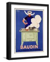 Poster Advertising 'Baudin' Stoves-Leonetto Cappiello-Framed Giclee Print