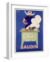 Poster Advertising 'Baudin' Stoves-Leonetto Cappiello-Framed Giclee Print