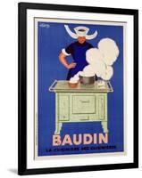 Poster Advertising 'Baudin' Stoves-Leonetto Cappiello-Framed Premium Giclee Print