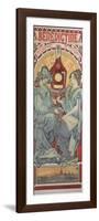 Poster Advertising 'Benedictine' Liqueur, 1898-Alphonse Mucha-Framed Giclee Print