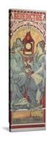 Poster Advertising 'Benedictine' Liqueur, 1898-Alphonse Mucha-Stretched Canvas