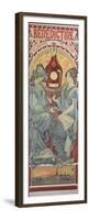 Poster Advertising 'Benedictine' Liqueur, 1898-Alphonse Mucha-Framed Premium Giclee Print