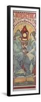 Poster Advertising 'Benedictine' Liqueur, 1898-Alphonse Mucha-Framed Premium Giclee Print