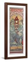 Poster Advertising 'Benedictine' Liqueur, 1898-Alphonse Mucha-Framed Premium Giclee Print