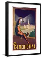 Poster Advertising 'Benedictine' Liqueur, C. 1928-Leonetto Cappiello-Framed Giclee Print