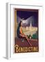 Poster Advertising 'Benedictine' Liqueur, C. 1928-Leonetto Cappiello-Framed Giclee Print