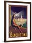 Poster Advertising 'Benedictine' Liqueur, C. 1928-Leonetto Cappiello-Framed Giclee Print