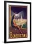 Poster Advertising 'Benedictine' Liqueur, C. 1928-Leonetto Cappiello-Framed Giclee Print