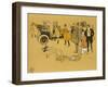 Poster Advertising Berliet Cars, 1906-René Vincent-Framed Giclee Print