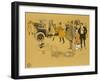 Poster Advertising Berliet Cars, 1906-René Vincent-Framed Premium Giclee Print