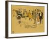 Poster Advertising Berliet Cars, 1906-René Vincent-Framed Giclee Print