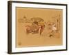 Poster Advertising Berliet Cars, 1906-René Vincent-Framed Giclee Print