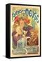 Poster Advertising 'Bieres De La Meuse', 1897-Alphonse Mucha-Framed Stretched Canvas