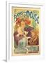 Poster Advertising 'Bieres De La Meuse', 1897-Alphonse Mucha-Framed Giclee Print