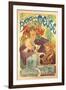 Poster Advertising 'Bieres De La Meuse', 1897-Alphonse Mucha-Framed Giclee Print