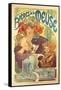 Poster Advertising 'Bieres De La Meuse', 1897-Alphonse Mucha-Framed Stretched Canvas