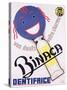 Poster Advertising 'Binaca Dentifrice', C.1938-null-Stretched Canvas
