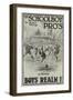 Poster Advertising Boy's Realm Paper-null-Framed Giclee Print