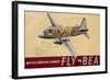 Poster Advertising 'British European Airways', C.1950-null-Framed Giclee Print