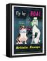 Poster Advertising British Overseas Airways, C.1962-English School-Framed Stretched Canvas
