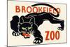 Poster Advertising Brookfield Zoo in Chicago, Illinois, 1938-null-Mounted Giclee Print