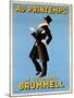 Poster Advertising 'Brummel' Clothing for Men at 'Printemps' Department Store, 1936-Leonetto Cappiello-Mounted Giclee Print