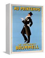 Poster Advertising 'Brummel' Clothing for Men at 'Printemps' Department Store, 1936-Leonetto Cappiello-Framed Stretched Canvas