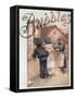 Poster Advertising 'Bubbles' Magazine-null-Framed Stretched Canvas