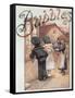 Poster Advertising 'Bubbles' Magazine-null-Framed Stretched Canvas