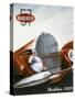 Poster Advertising Bugatti Cars, 1939-null-Stretched Canvas