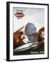 Poster Advertising Bugatti Cars, 1939-null-Framed Giclee Print