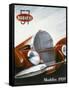 Poster Advertising Bugatti Cars, 1939-null-Framed Stretched Canvas