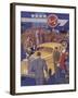 Poster Advertising Buick Cars, 1936-null-Framed Giclee Print