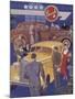 Poster Advertising Buick Cars, 1936-null-Mounted Giclee Print