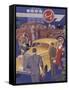 Poster Advertising Buick Cars, 1936-null-Framed Stretched Canvas