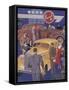 Poster Advertising Buick Cars, 1936-null-Framed Stretched Canvas