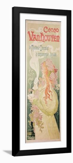 Poster Advertising Cacao Van Houten, Belgium, 1897-Privat Livemont-Framed Giclee Print